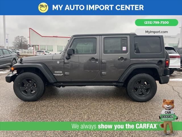 used 2014 Jeep Wrangler Unlimited car, priced at $14,611