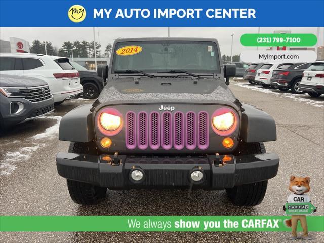 used 2014 Jeep Wrangler Unlimited car, priced at $14,611