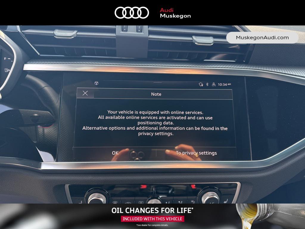new 2025 Audi Q3 car, priced at $45,610