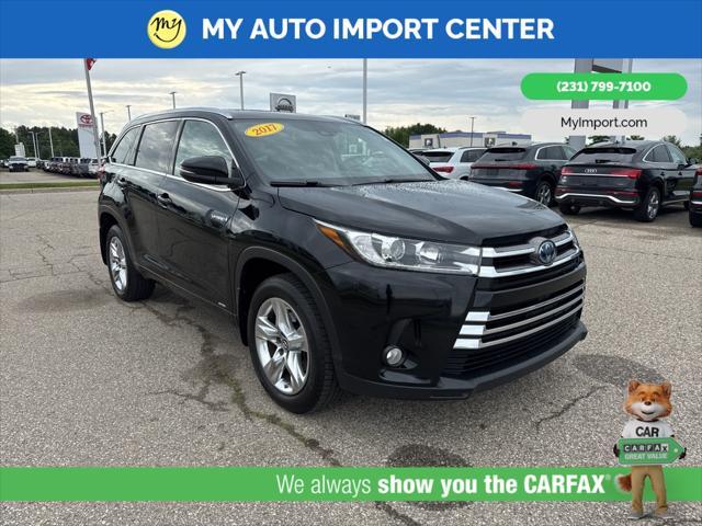 used 2017 Toyota Highlander Hybrid car, priced at $17,481