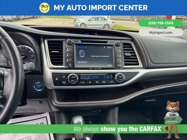 used 2017 Toyota Highlander Hybrid car, priced at $17,281