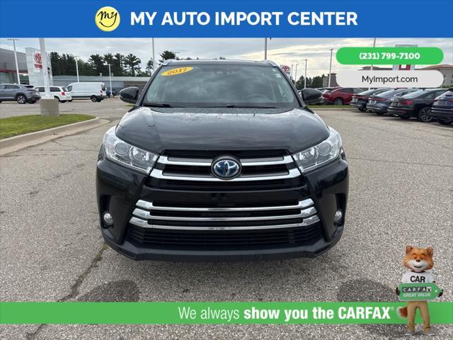 used 2017 Toyota Highlander Hybrid car, priced at $17,281