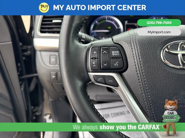 used 2017 Toyota Highlander Hybrid car, priced at $17,281