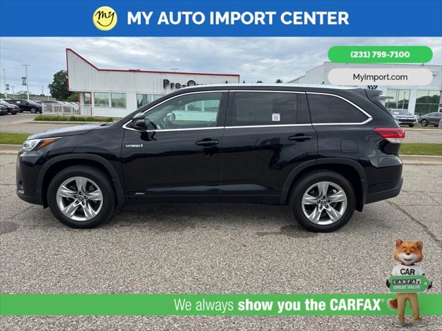 used 2017 Toyota Highlander Hybrid car, priced at $17,281