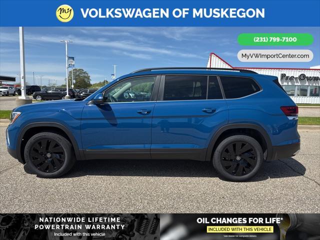 new 2025 Volkswagen Atlas car, priced at $44,752