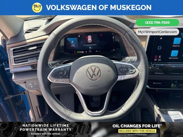 new 2025 Volkswagen Atlas car, priced at $44,752