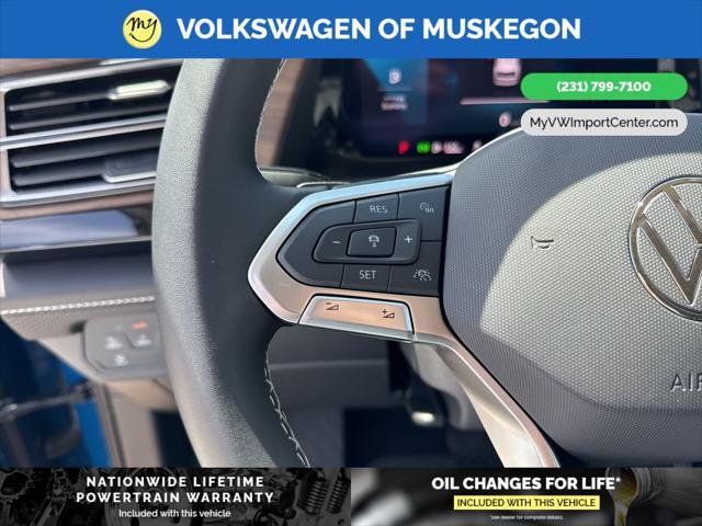 new 2025 Volkswagen Atlas car, priced at $44,752