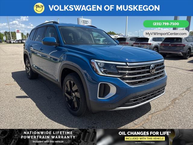 new 2025 Volkswagen Atlas car, priced at $44,752