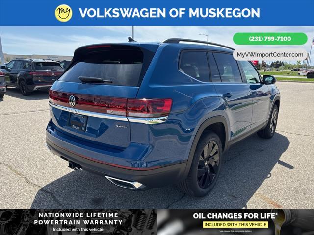 new 2025 Volkswagen Atlas car, priced at $44,752