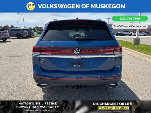 new 2025 Volkswagen Atlas car, priced at $44,752