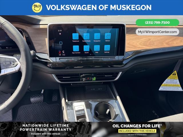 new 2025 Volkswagen Atlas car, priced at $44,752