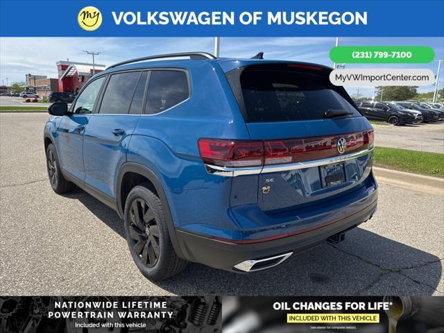 new 2025 Volkswagen Atlas car, priced at $44,752
