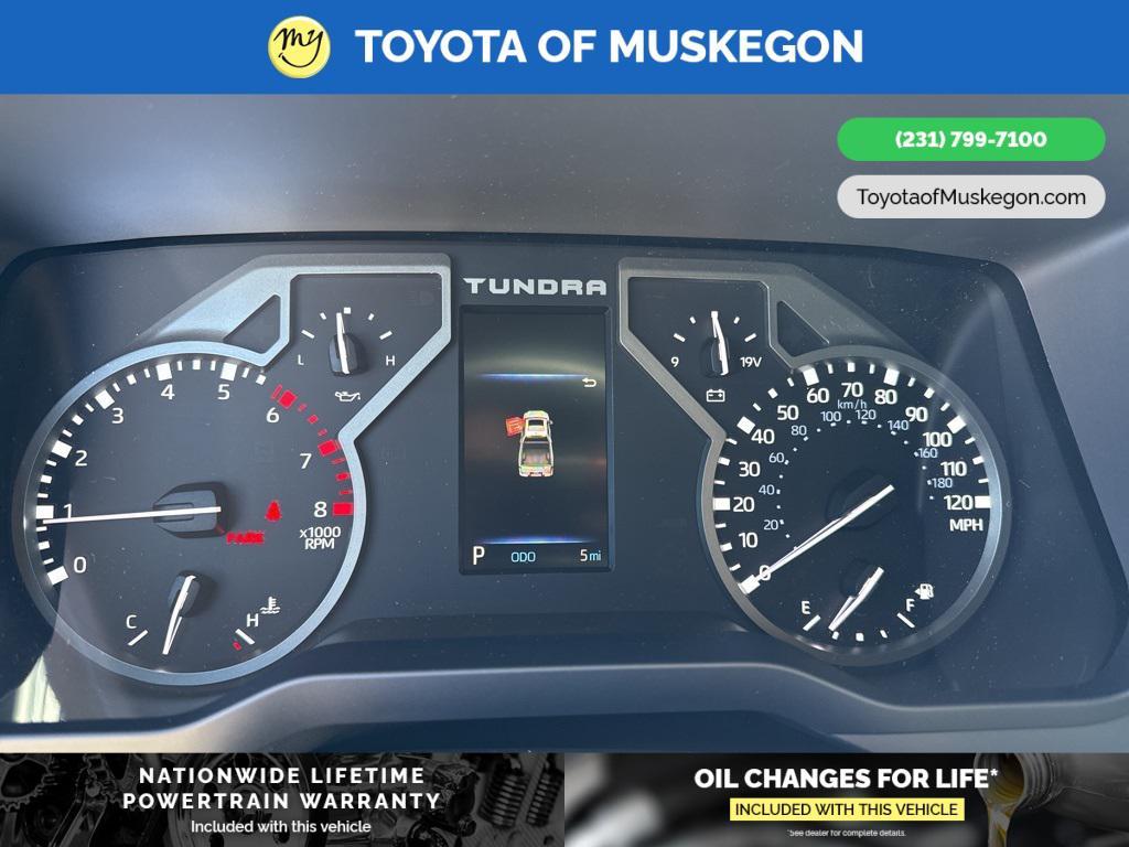 new 2025 Toyota Tundra car, priced at $47,525
