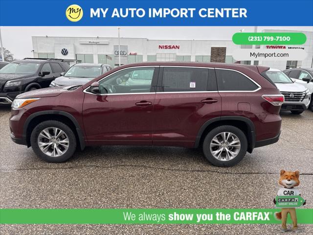 used 2015 Toyota Highlander car, priced at $19,881