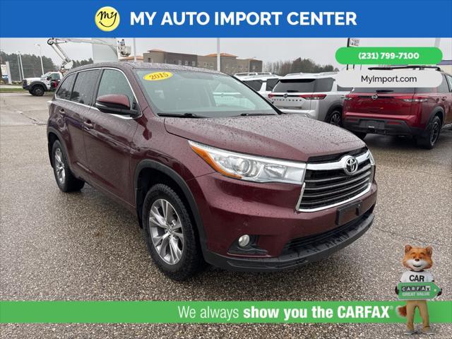 used 2015 Toyota Highlander car, priced at $19,881