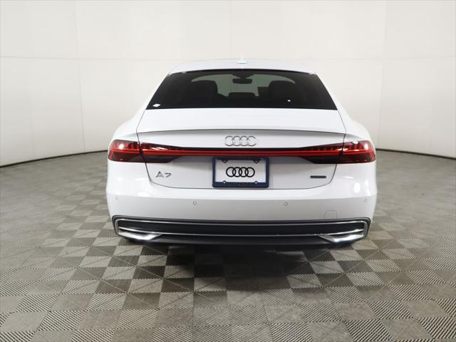 new 2025 Audi A7 car, priced at $84,835