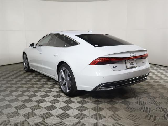 new 2025 Audi A7 car, priced at $84,835