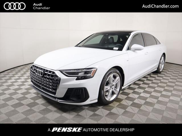 new 2025 Audi A8 car, priced at $98,520