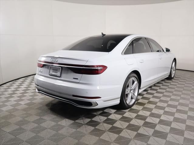 new 2025 Audi A8 car, priced at $98,520