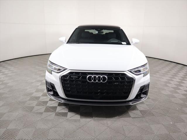 new 2025 Audi A8 car, priced at $98,520