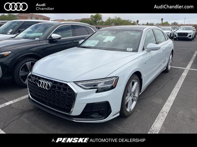 new 2025 Audi A8 car, priced at $98,520