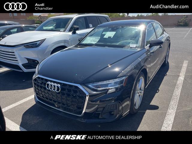 new 2025 Audi A8 car, priced at $100,545
