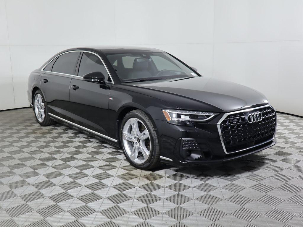 new 2025 Audi A8 car, priced at $100,545