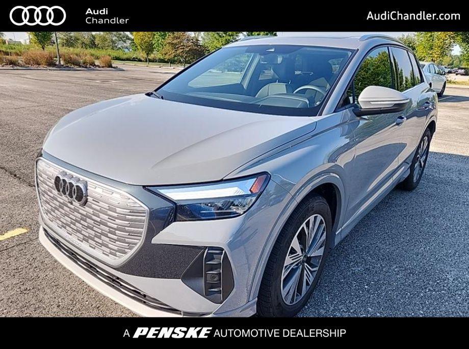 used 2025 Audi Q4 e-tron car, priced at $36,990