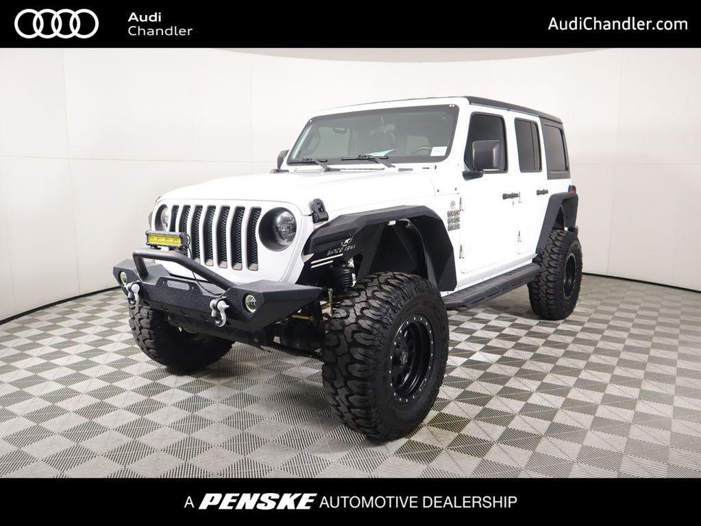 used 2020 Jeep Wrangler Unlimited car, priced at $26,592