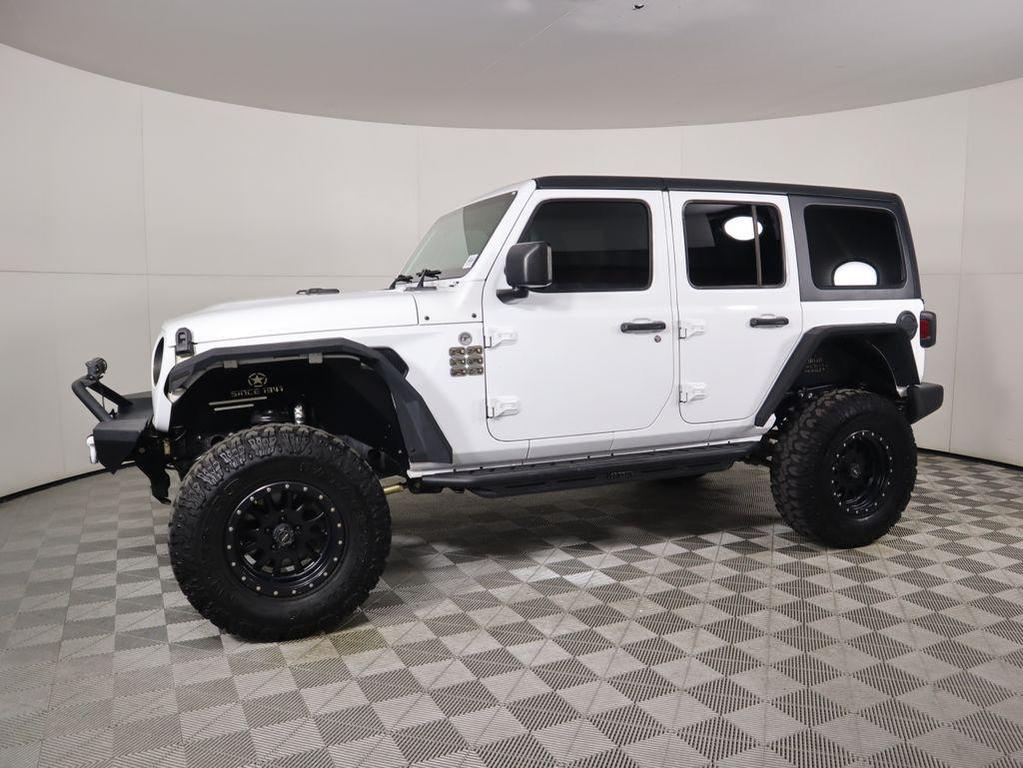 used 2020 Jeep Wrangler Unlimited car, priced at $26,592