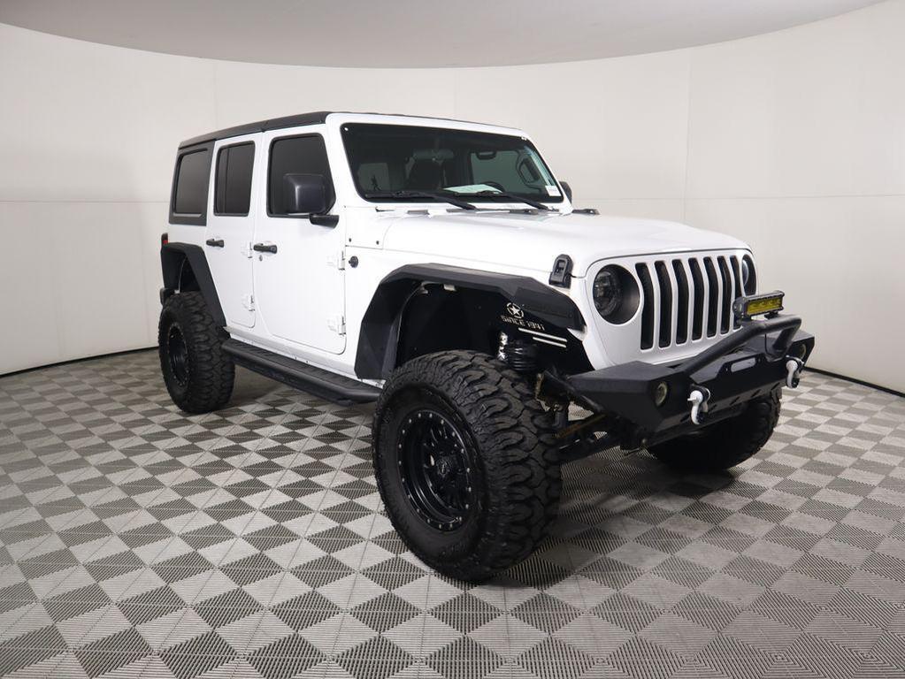 used 2020 Jeep Wrangler Unlimited car, priced at $26,592