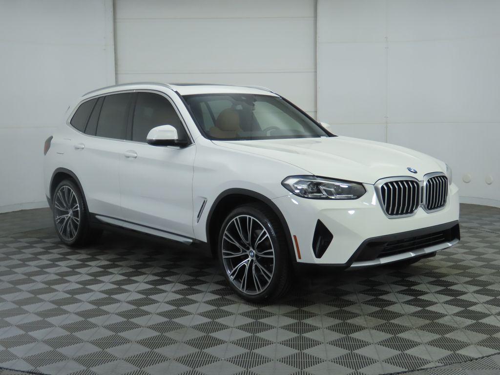 used 2023 BMW X3 car, priced at $33,990