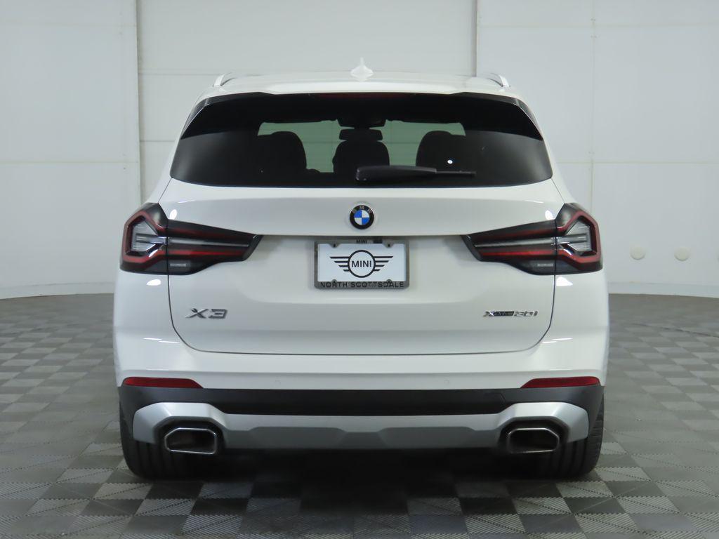 used 2023 BMW X3 car, priced at $33,990