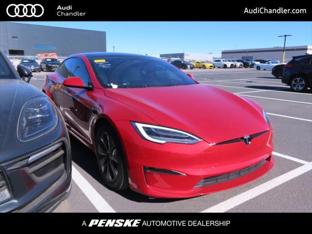 used 2022 Tesla Model S car, priced at $47,990