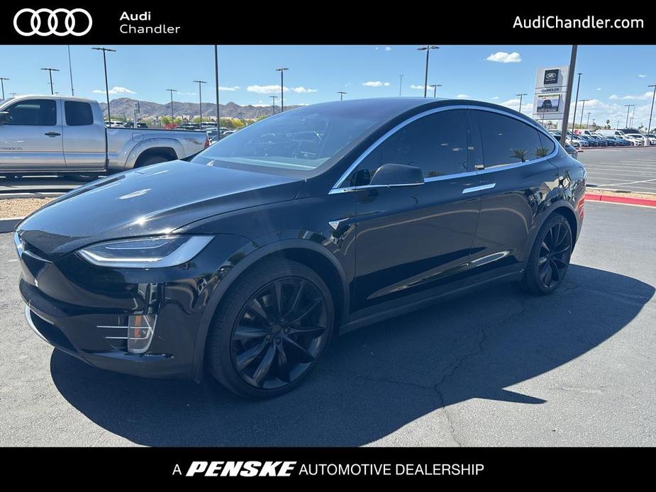 used 2020 Tesla Model X car, priced at $44,990