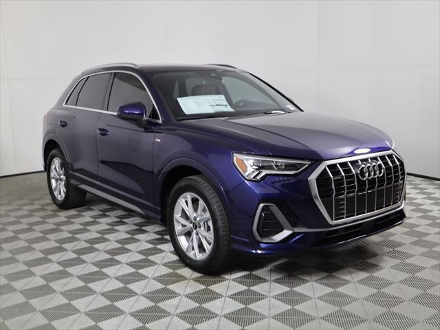 used 2024 Audi Q3 car, priced at $37,990