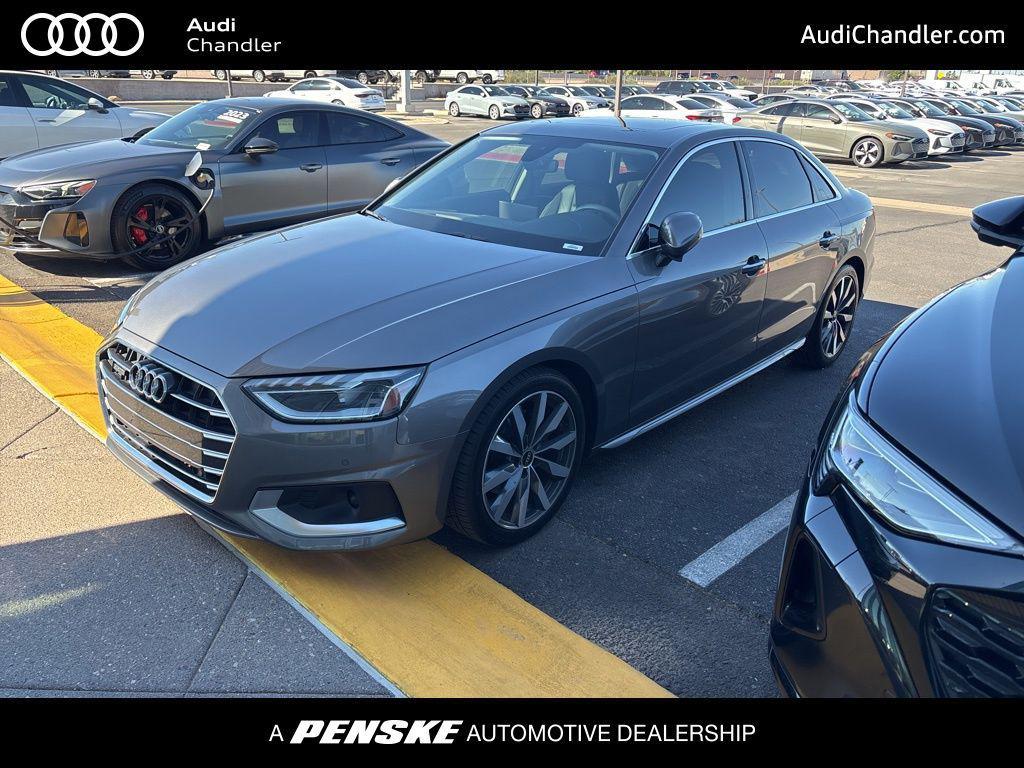 used 2021 Audi A4 car, priced at $23,792