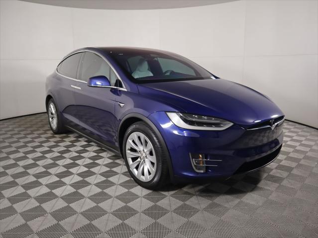 used 2018 Tesla Model X car, priced at $27,592