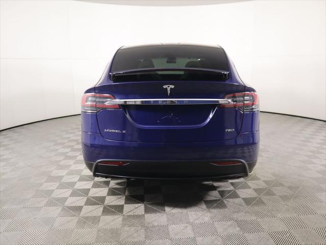 used 2018 Tesla Model X car, priced at $27,592