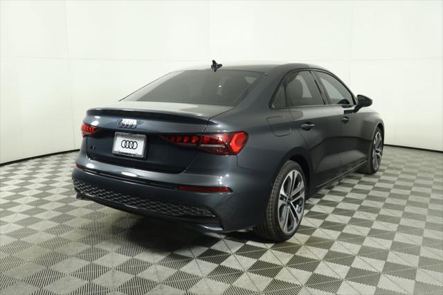 new 2025 Audi A3 car, priced at $43,540