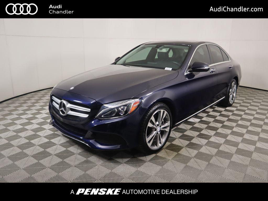 used 2017 Mercedes-Benz C-Class car, priced at $17,990