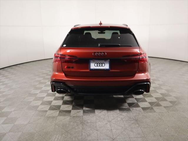 new 2025 Audi RS 6 Avant car, priced at $144,290