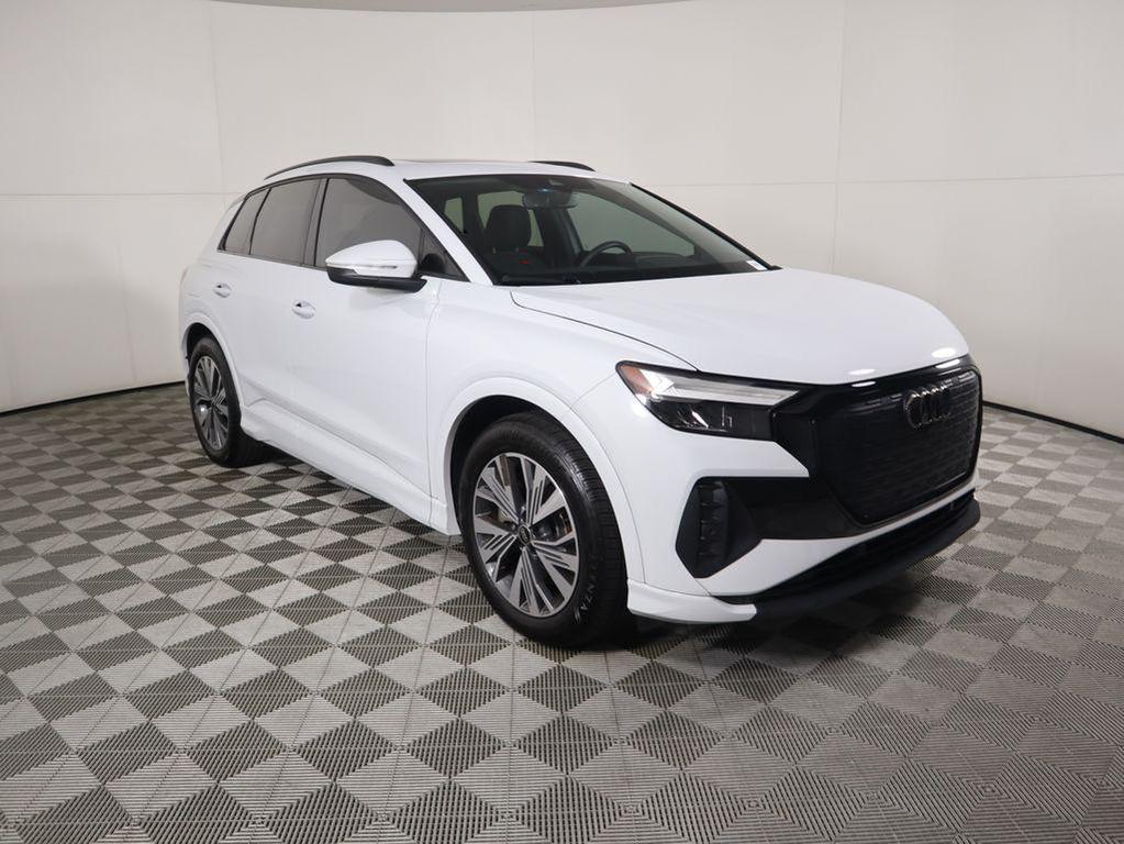 used 2025 Audi Q4 e-tron car, priced at $38,990