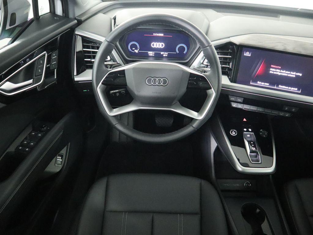 used 2025 Audi Q4 e-tron car, priced at $38,990