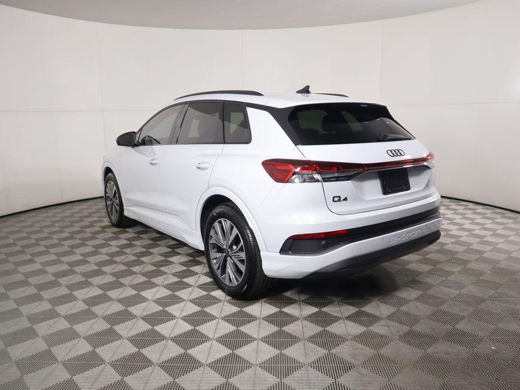 used 2025 Audi Q4 e-tron car, priced at $38,990