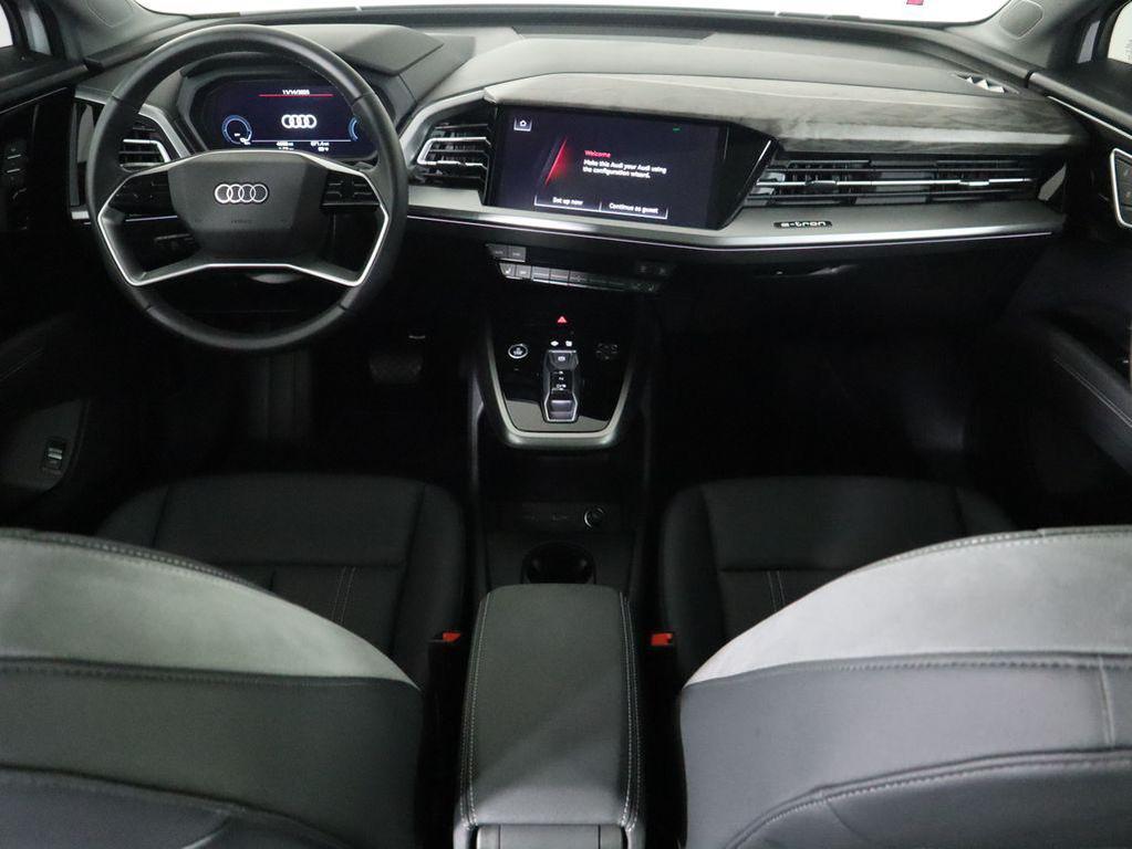 used 2025 Audi Q4 e-tron car, priced at $38,990