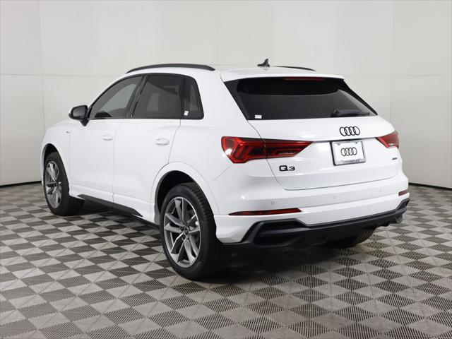 used 2025 Audi Q3 car, priced at $45,190