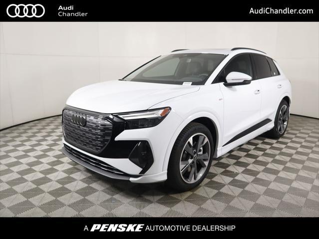 new 2025 Audi Q4 e-tron car, priced at $62,950