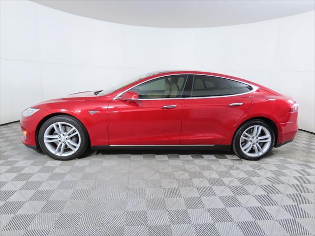 used 2014 Tesla Model S car, priced at $16,511