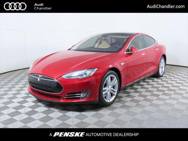 used 2014 Tesla Model S car, priced at $21,990